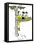 Hazel Cartoon-Ted Key-Framed Stretched Canvas