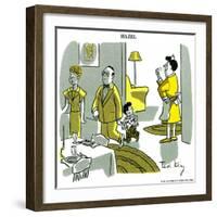 Hazel Cartoon-Ted Key-Framed Giclee Print