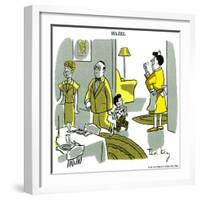 Hazel Cartoon-Ted Key-Framed Giclee Print