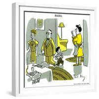 Hazel Cartoon-Ted Key-Framed Giclee Print