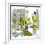 Hazel Cartoon-Ted Key-Framed Giclee Print