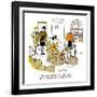 Hazel Cartoon-Ted Key-Framed Giclee Print