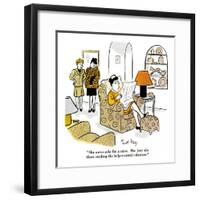 Hazel Cartoon-Ted Key-Framed Giclee Print