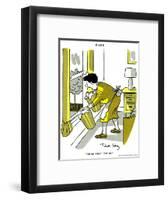 Hazel Cartoon-Ted Key-Framed Giclee Print