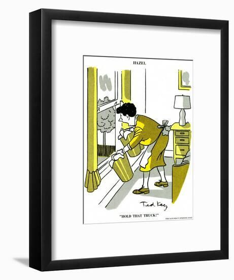 Hazel Cartoon-Ted Key-Framed Giclee Print