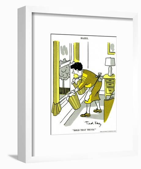 Hazel Cartoon-Ted Key-Framed Giclee Print