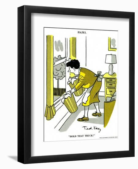 Hazel Cartoon-Ted Key-Framed Giclee Print