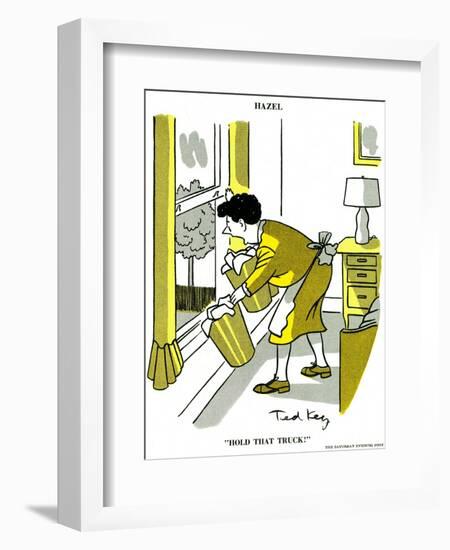 Hazel Cartoon-Ted Key-Framed Giclee Print