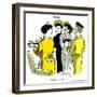 Hazel Cartoon-Ted Key-Framed Giclee Print