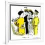 Hazel Cartoon-Ted Key-Framed Giclee Print