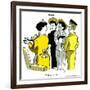 Hazel Cartoon-Ted Key-Framed Giclee Print