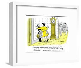 Hazel Cartoon-Ted Key-Framed Giclee Print