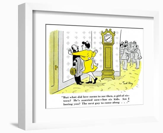 Hazel Cartoon-Ted Key-Framed Giclee Print