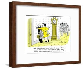 Hazel Cartoon-Ted Key-Framed Giclee Print