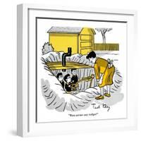 Hazel Cartoon-Ted Key-Framed Giclee Print