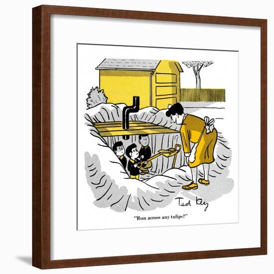 Hazel Cartoon-Ted Key-Framed Giclee Print