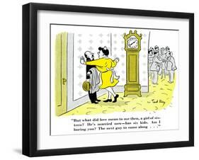 Hazel Cartoon-Ted Key-Framed Giclee Print