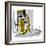 Hazel Cartoon-Ted Key-Framed Giclee Print