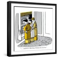 Hazel Cartoon-Ted Key-Framed Giclee Print