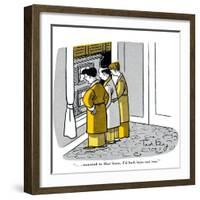 Hazel Cartoon-Ted Key-Framed Giclee Print