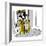 Hazel Cartoon-Ted Key-Framed Giclee Print