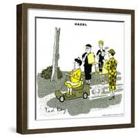 Hazel Cartoon-Ted Key-Framed Giclee Print