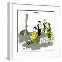 Hazel Cartoon-Ted Key-Framed Giclee Print