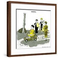 Hazel Cartoon-Ted Key-Framed Giclee Print