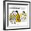 Hazel Cartoon-Ted Key-Framed Giclee Print