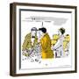 Hazel Cartoon-Ted Key-Framed Giclee Print