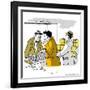 Hazel Cartoon-Ted Key-Framed Giclee Print