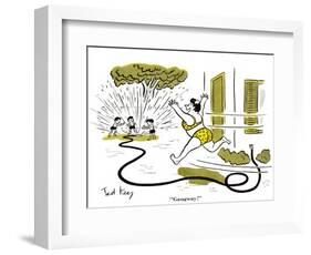 Hazel Cartoon-Ted Key-Framed Giclee Print