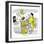 Hazel Cartoon-Ted Key-Framed Giclee Print