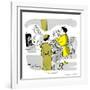 Hazel Cartoon-Ted Key-Framed Giclee Print