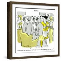 Hazel Cartoon-Ted Key-Framed Giclee Print