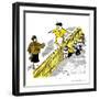 Hazel Cartoon-Ted Key-Framed Giclee Print