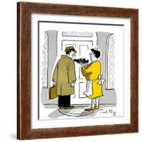 Hazel Cartoon-Ted Key-Framed Giclee Print