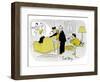 Hazel Cartoon-Ted Key-Framed Giclee Print