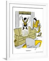 Hazel Cartoon-Ted Key-Framed Giclee Print