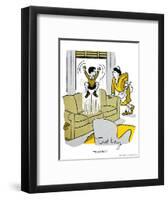 Hazel Cartoon-Ted Key-Framed Giclee Print