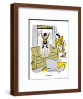 Hazel Cartoon-Ted Key-Framed Giclee Print