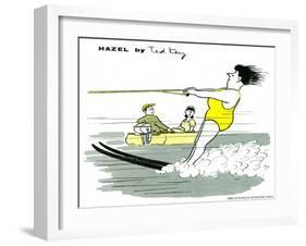 Hazel Cartoon-Ted Key-Framed Giclee Print