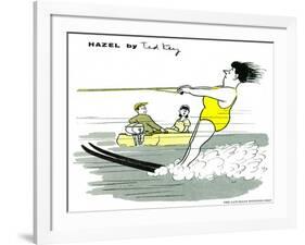 Hazel Cartoon-Ted Key-Framed Giclee Print