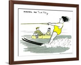 Hazel Cartoon-Ted Key-Framed Giclee Print