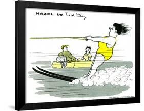 Hazel Cartoon-Ted Key-Framed Giclee Print