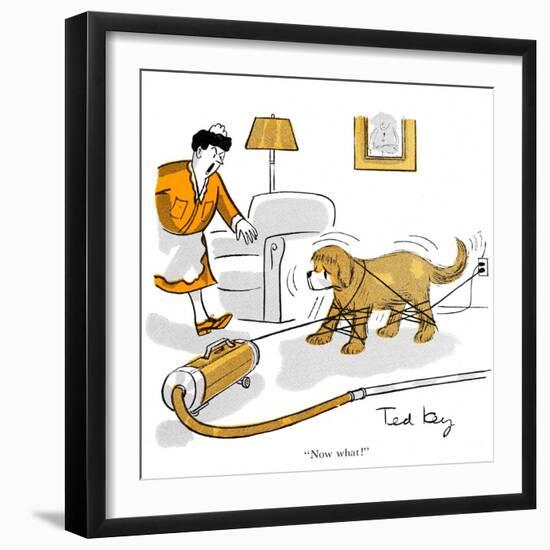 Hazel Cartoon-Ted Key-Framed Giclee Print