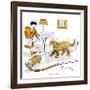 Hazel Cartoon-Ted Key-Framed Giclee Print