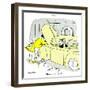 Hazel Cartoon-Ted Key-Framed Giclee Print