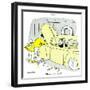 Hazel Cartoon-Ted Key-Framed Giclee Print