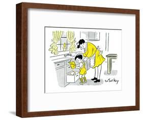 Hazel Cartoon-Ted Key-Framed Giclee Print